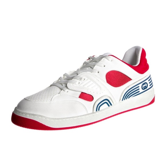 Gucci Other - NWT Gucci Mens White and Red Sneakers US 12